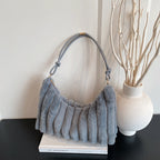 WoPlush Texture Evening Handbag