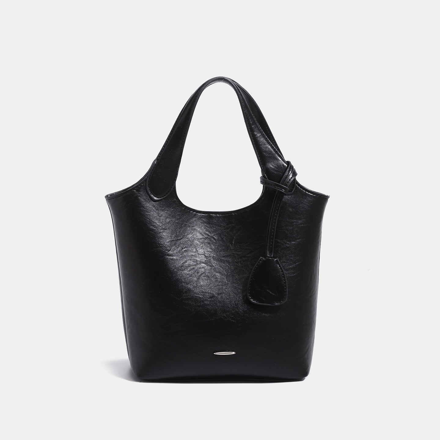 Women's handbag in modern minimalist style-https://detail.1688.com/offer/1048982828066.html-Calm Wears-Deep Black-nothing-Calm Wears