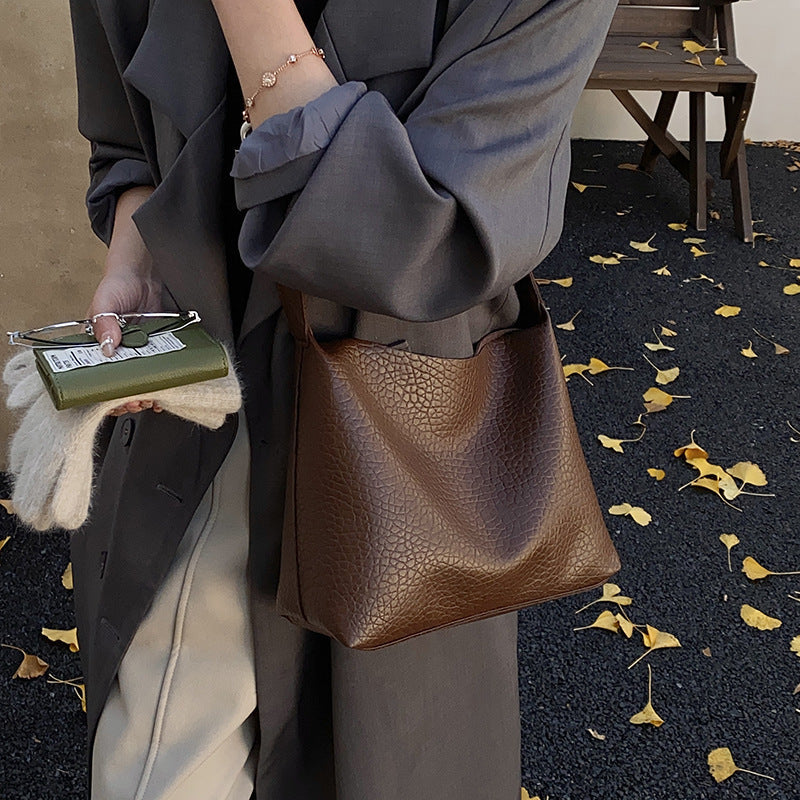 Women stylish shoulder bag with textured design-https://detail.1688.com/offer/994120254167.html-Calm Wears-Braun-nothing-Calm Wears