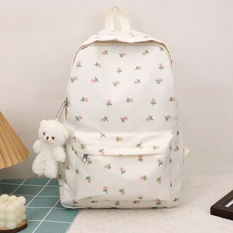 Floral Pattern Backpack