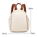 Stylish Textured Mini Backpack