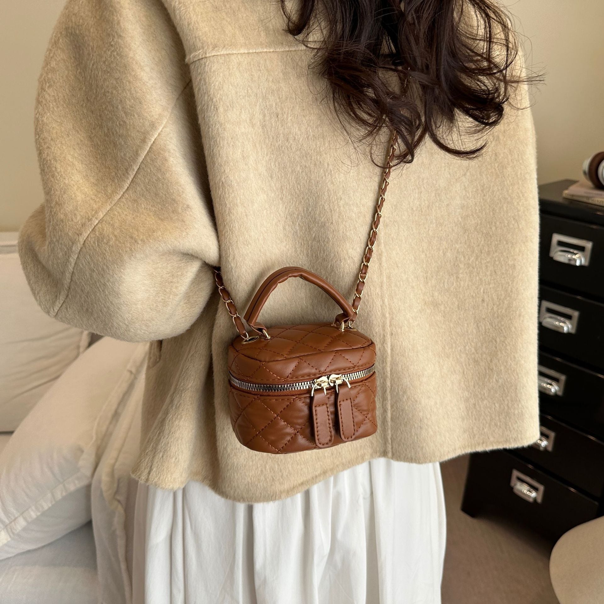 Quilted Mini Crossbody Bag