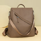 Elegant Leather Laptop Backpack