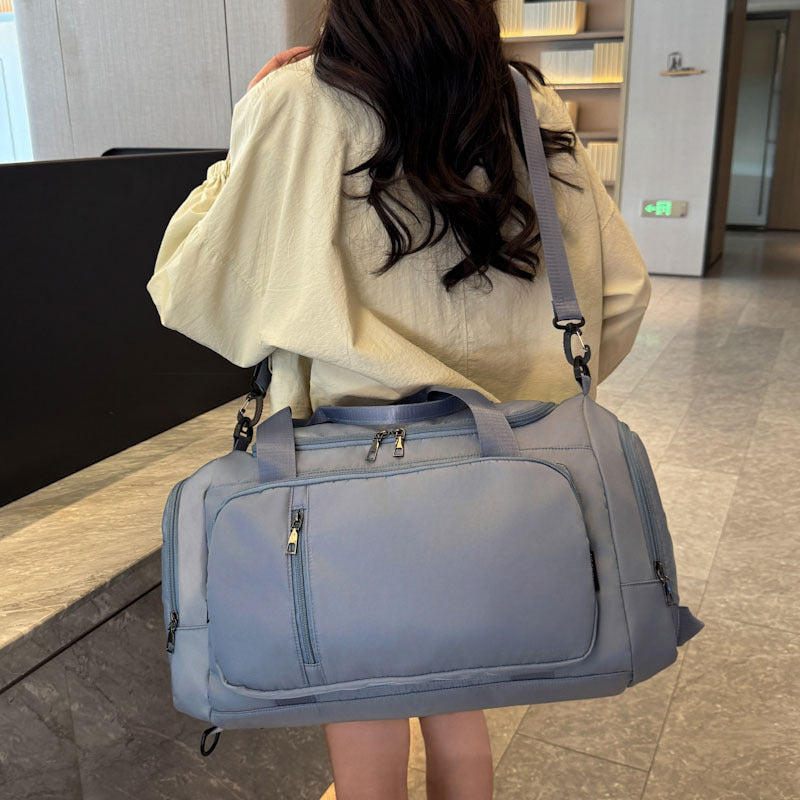 Multi-Pocket Colorful Travel Duffel Bag