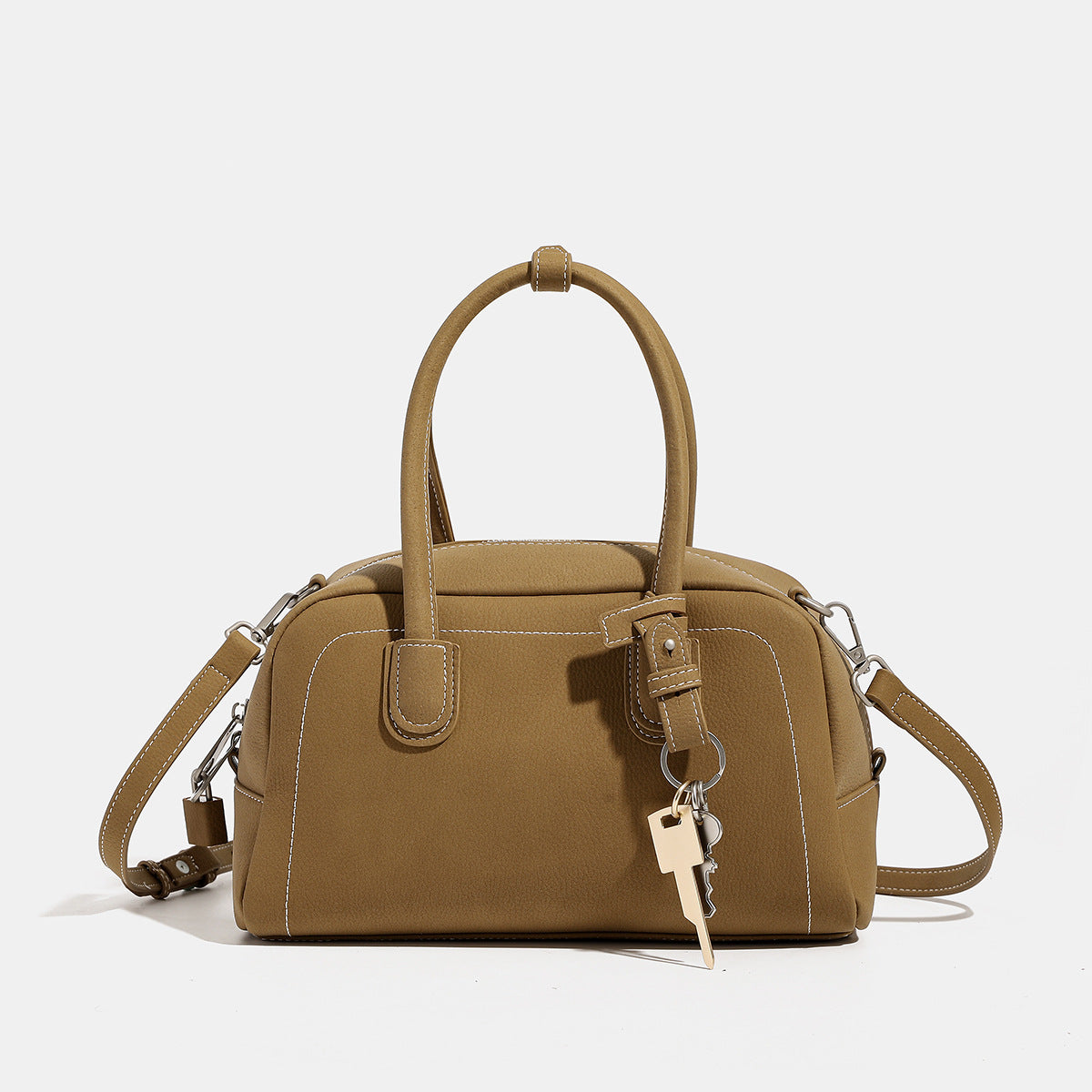 Women's handbag with removable and adjustable shoulder strap-https://detail.1688.com/offer/842525915448.html-Calm Wears-Beige-nothing-Calm Wears