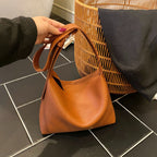 Women stylish shoulder bag with textured design-https://detail.1688.com/offer/994120254167.html-Calm Wears-Braun-nothing-Calm Wears