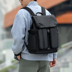 High-Capacity Waterproof Commuter Backpack
