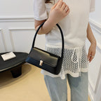 Structured Top Handle Handbag