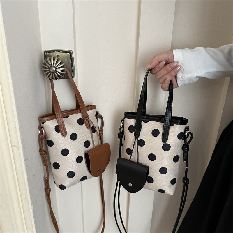 WoChic Polka Dot Tote Bag