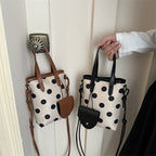 WoChic Polka Dot Tote Bag