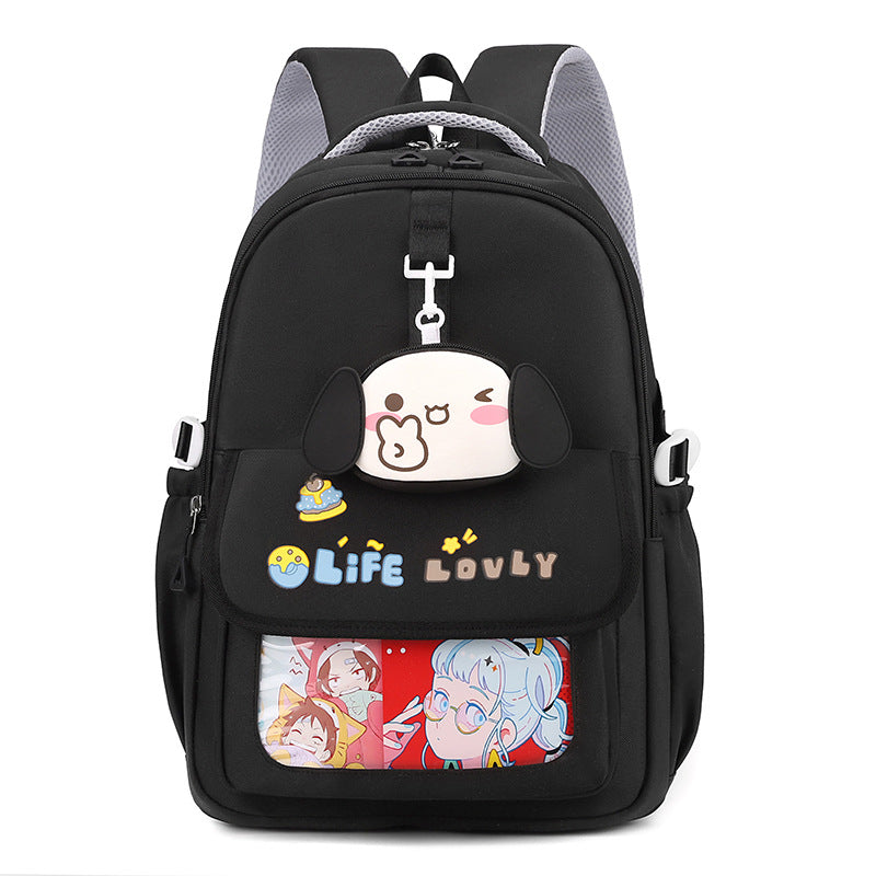 Cartoon-Themed School Backpack