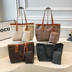 Women's tote bag with practical inner pocket and elegant design-https://detail.1688.com/offer/1039491780207.html-Calm Wears-Braun-nothing-Calm Wears