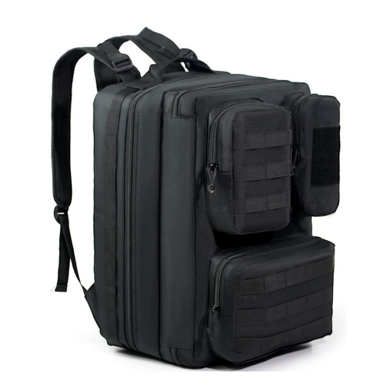 Tactical backpack with modular insert compartments