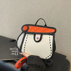 Trendy Cartoon-Style Mini Backpack