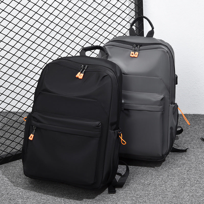 Backpack with innovative compartments and optimized ergonomics