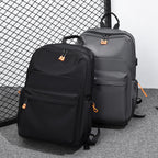 Backpack with innovative compartments and optimized ergonomics