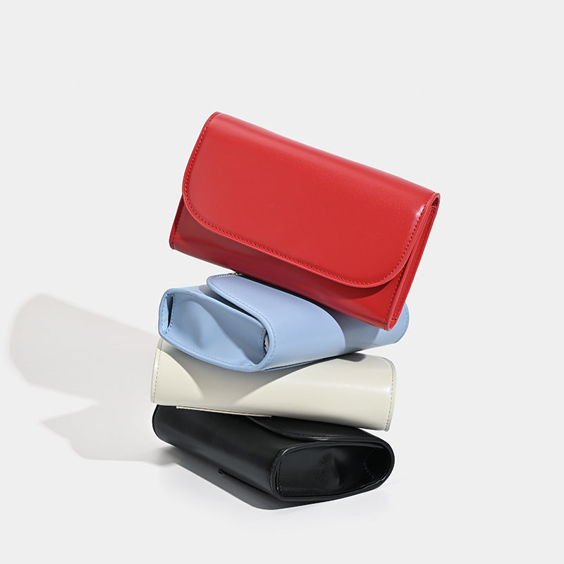 Ladies elegant clutch bag with minimalist accents