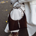 Women high-quality hobo bag made of suede-https://detail.1688.com/offer/994038237310.html-Calm Wears-Braun-nothing-Calm Wears