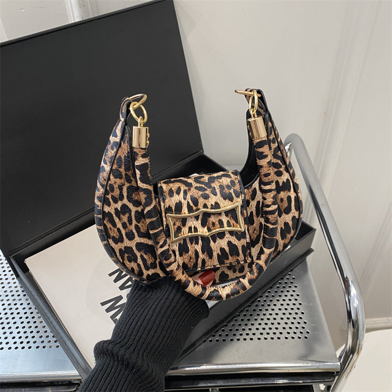 Stylish Leopard Print Handbag
