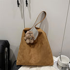 Suede Slouchy Hobo Bag