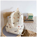 Backpack with Cute Dog Friend Design