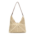 Women's crochet shoulder bag with ergonomic strap-https://detail.1688.com/offer/1039621366772.html-Calm Wears-Beige-nothing-Calm Wears