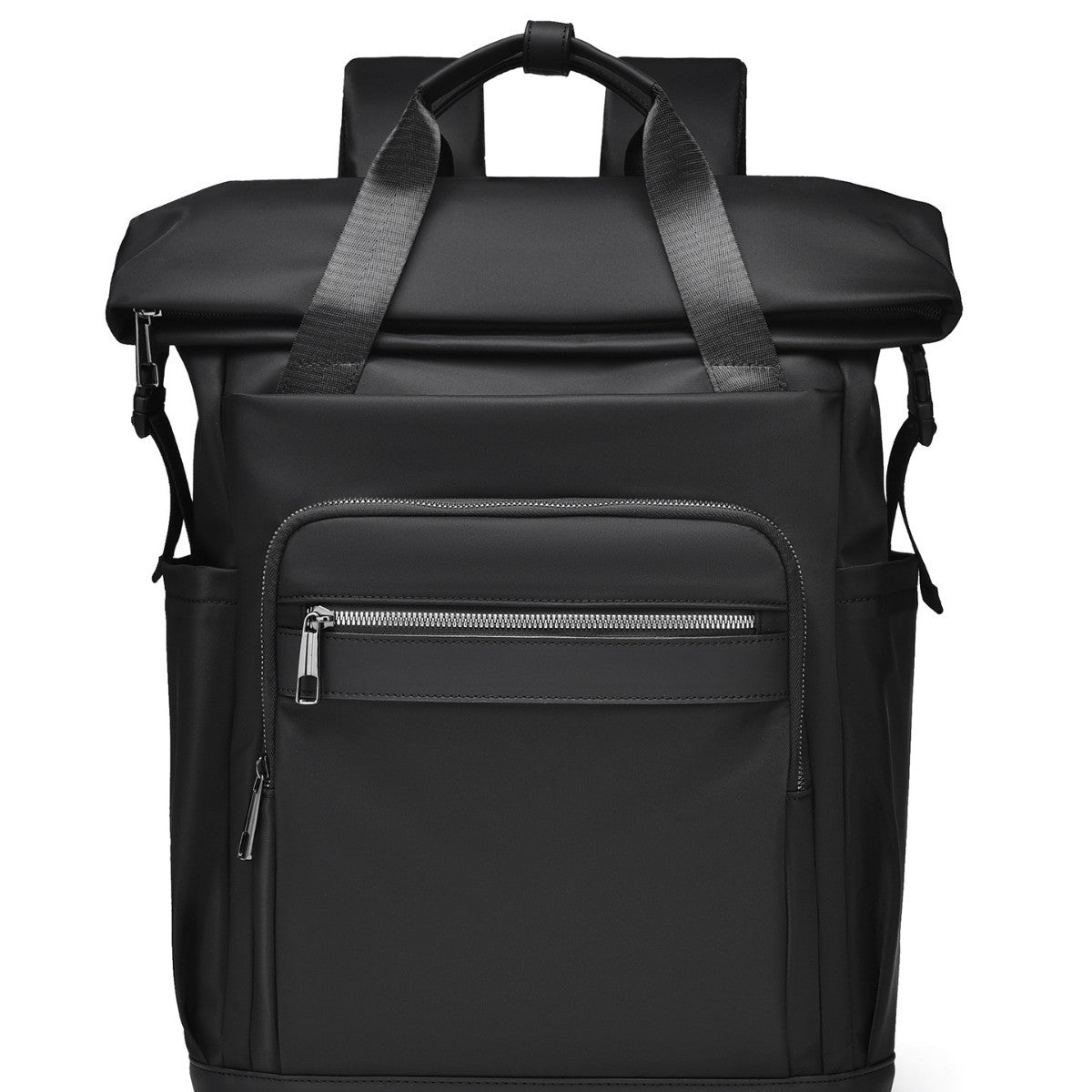 High-Capacity Waterproof Roll-Top Backpack
