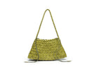 Textured Woven Shoulder Bag