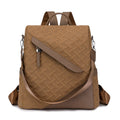Elegant Textured Leather Backpack