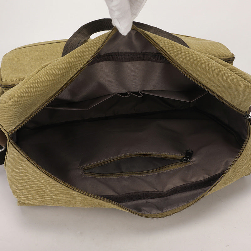 Stylish Canvas Briefcase