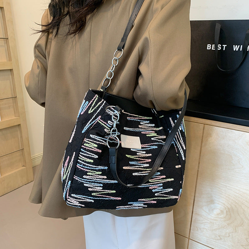 WoColorful Embroidered Hobo Bag