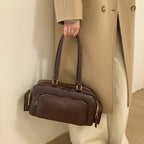 Women's elegant shoulder bag with practical organizer-https://detail.1688.com/offer/1001594782253.html-Calm Wears-Braun-nothing-Calm Wears