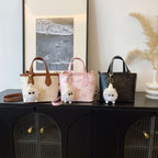 Playful Mini Handheld Tote Bag