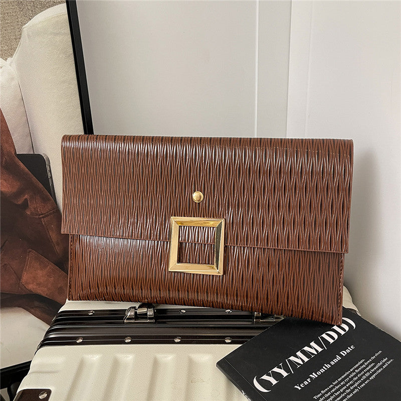 WoElegant Textured Evening Clutch