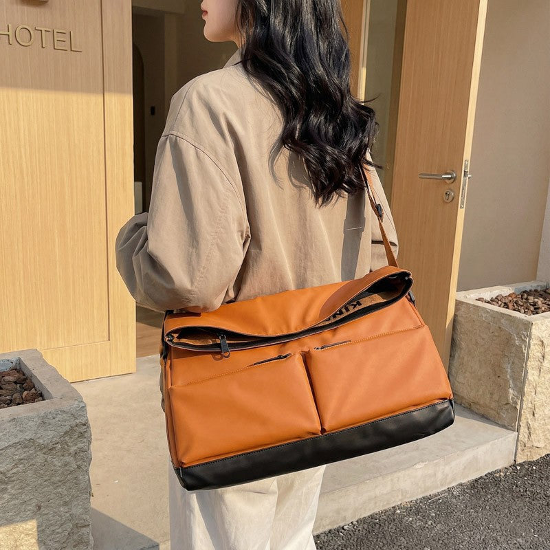 Multi-Pocket Waterproof Messenger Bag Calm Wears