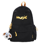 Music-Themed Casual Backpack