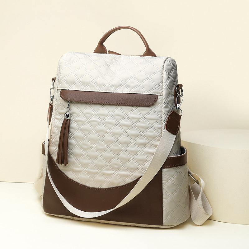 Stylish Quilted Backpack