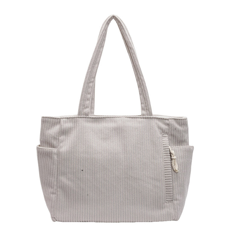 Durable Textured Everyday Tote Bag Calm Wears