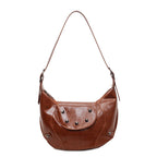 Stylish Leather Hobo Bag