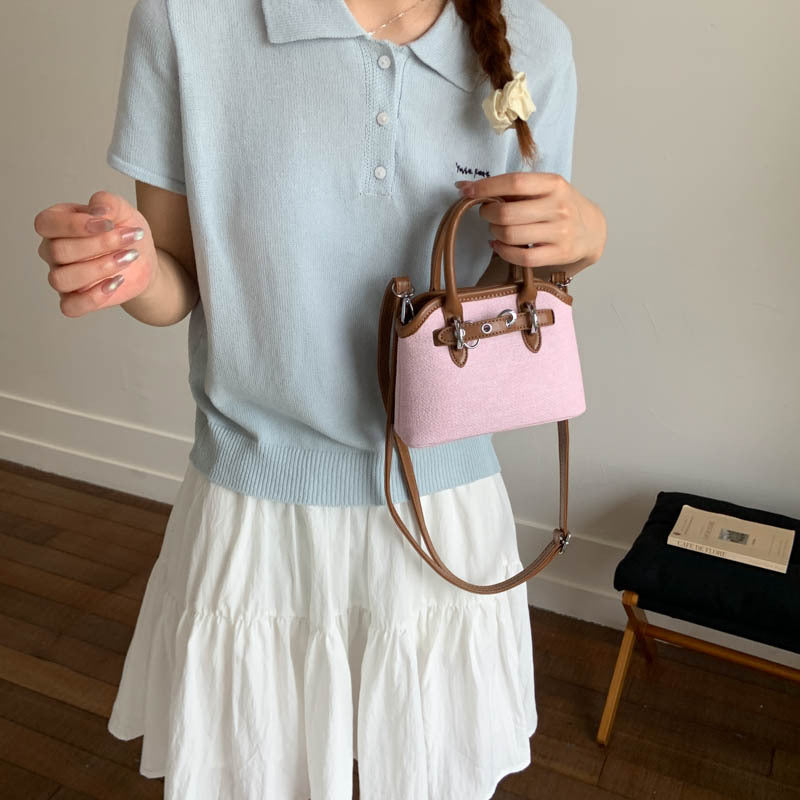 Women's mini bag with adjustable shoulder strap