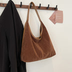 Suede Casual Hobo Bag