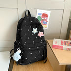 Quilted Playful Design Backpack