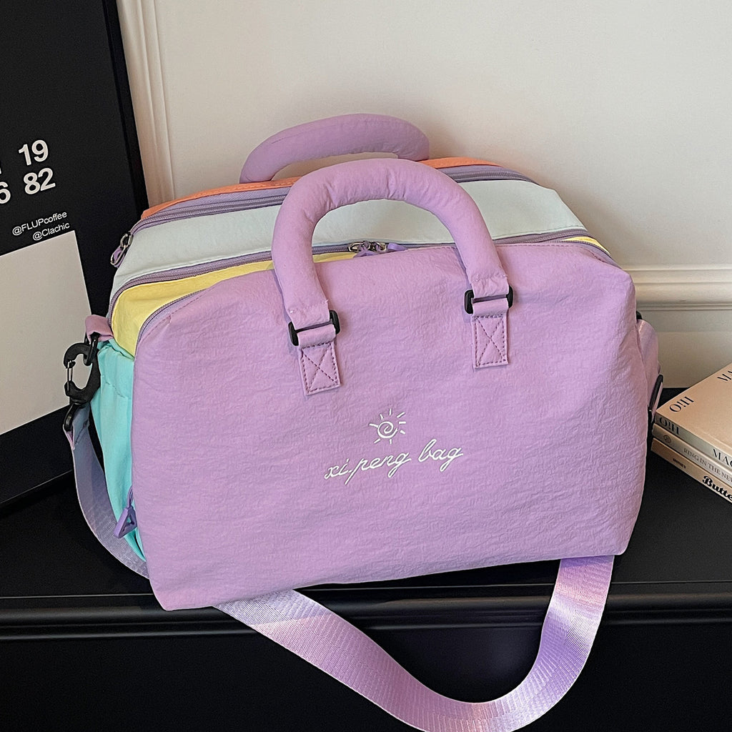 Stylish Multi-Compartment Travel Duffle