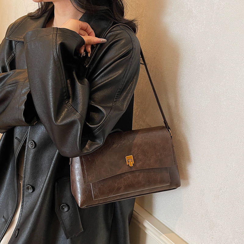 Ladies elegant shoulder bag with textured leather-https://detail.1688.com/offer/993449747221.html-Calm Wears-Braun-nothing-Calm Wears
