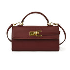 Women's Designer Shoulder Bag with Luxurious Chain Closure