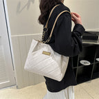 Elegant Quilted Tote Bag