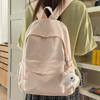 Fashionable backpack with high-quality embroideries