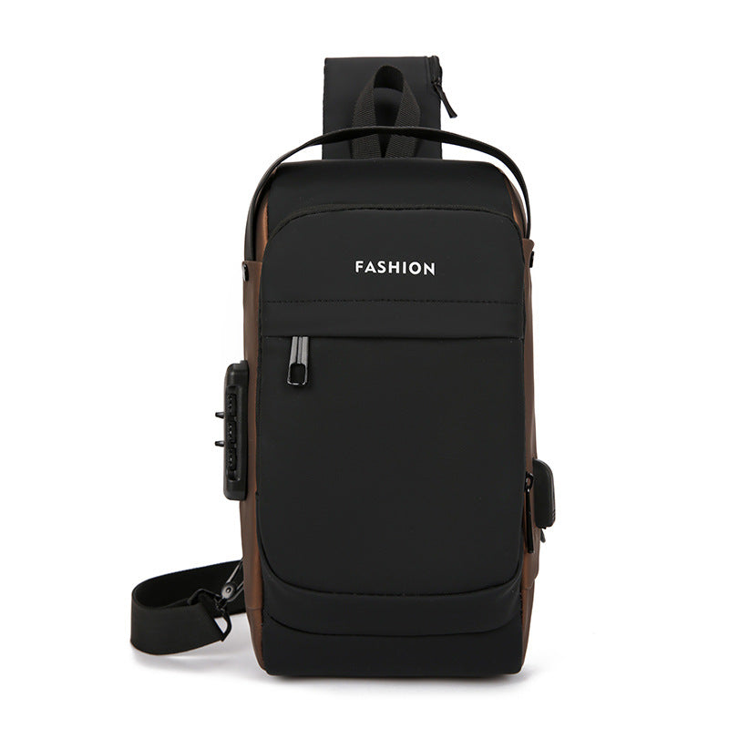 Crossbody Sling Bag with Multi-Functional Compartments