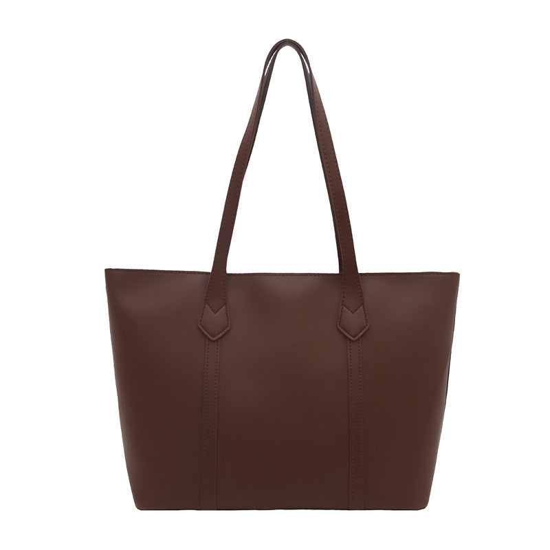 Women elegant tote bag with minimalist structure-https://detail.1688.com/offer/1029572855326.html-Calm Wears-Braun-nothing-Calm Wears