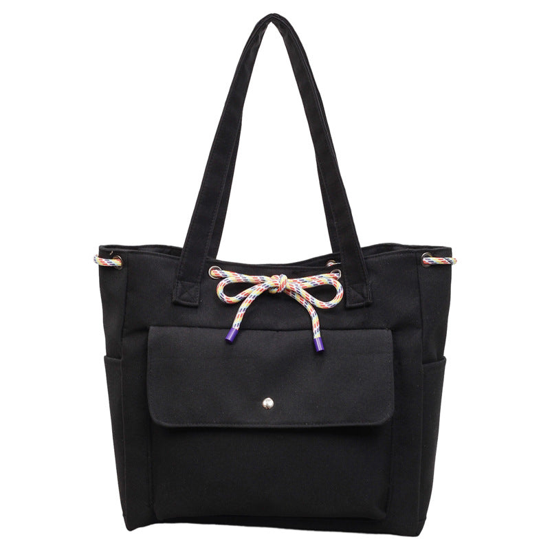 Stylish Multi-Pocket Tote Bag